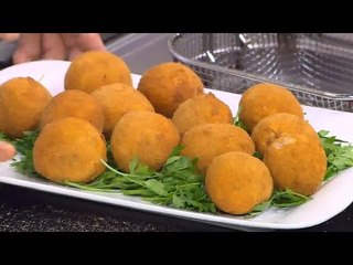 كرات دجاج محشية موتزاريلا | الشيف شربيني