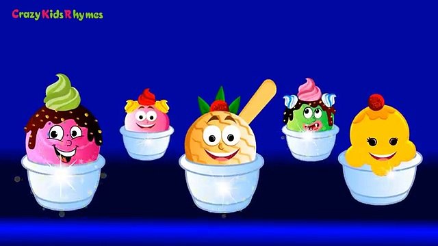 Lollipop Ice Cream Cartoons Finger Family Collection | Children Nursery Rhymes Songs HD