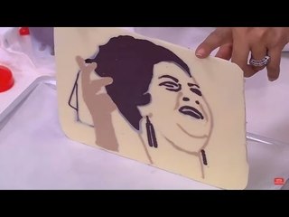 الرسم بالشيكولاته | غادة التلي