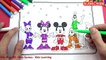 Mickey Mouse Clubhouse Space Adventure Coloring Pages For Kids | Learn Colors For Kids