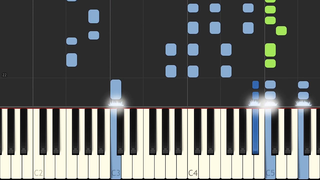 Comment jouer "Comme un avion sans ailes" sur votre piano ?