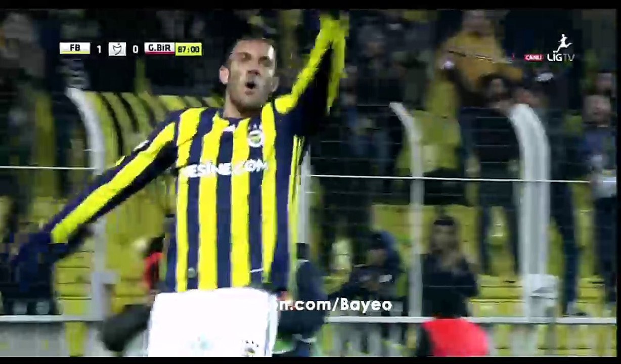 Fernandao Goal HD - Fenerbahce 2-0 Genclerbirligi - 19.12.2016