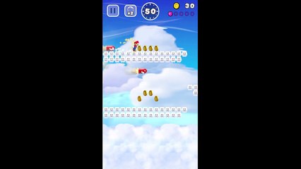 Pièces Roses 3-2 — Super Mario Run