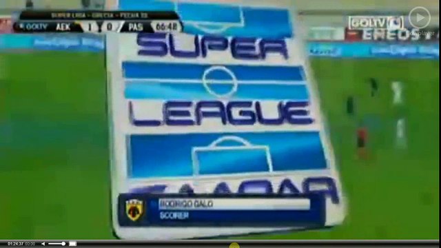 ΑΕΚ-ΠΑΣ ΓΙΑΝΝΙΝΑ 1-0 Pekhart goal 19-12-2016