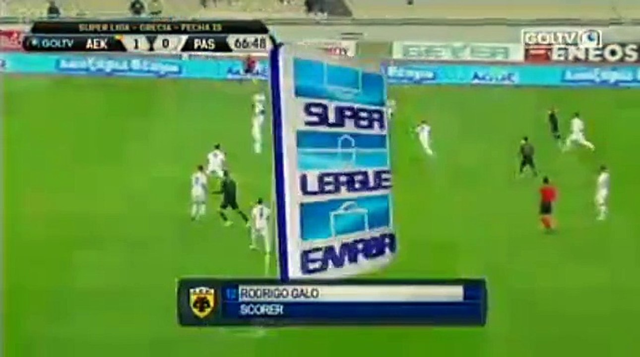 Goal Pekhart T. (1_0) AEK Athens - PAS Giannina