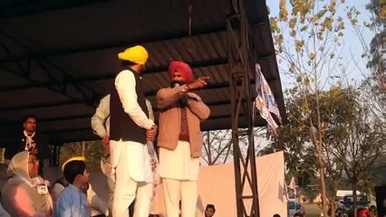 Bhagwant Mann's punjab inqlab rally pind pali jhiki sbs nagar