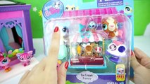 LPS Mini Serie Heladeria con Mama y Bebe - Juguetes Littlest Pet Shop Español