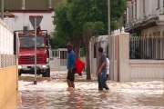 Las fuertes lluvias dejan un fallecido en Los Alcázares