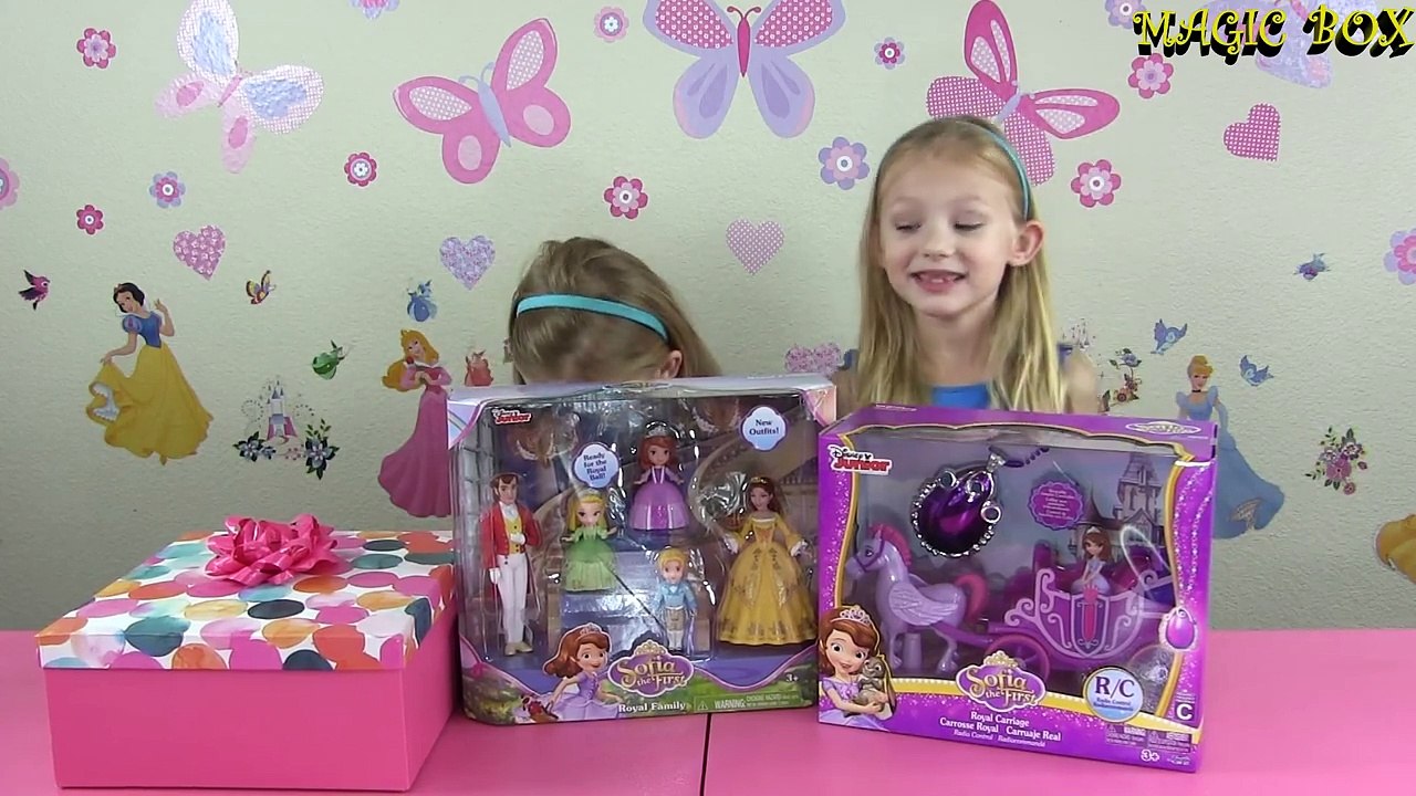 SOFIA THE FIRST Royal Family New Outfits SOFIA THE FIRST Royal Carriage * Carrosse Royal