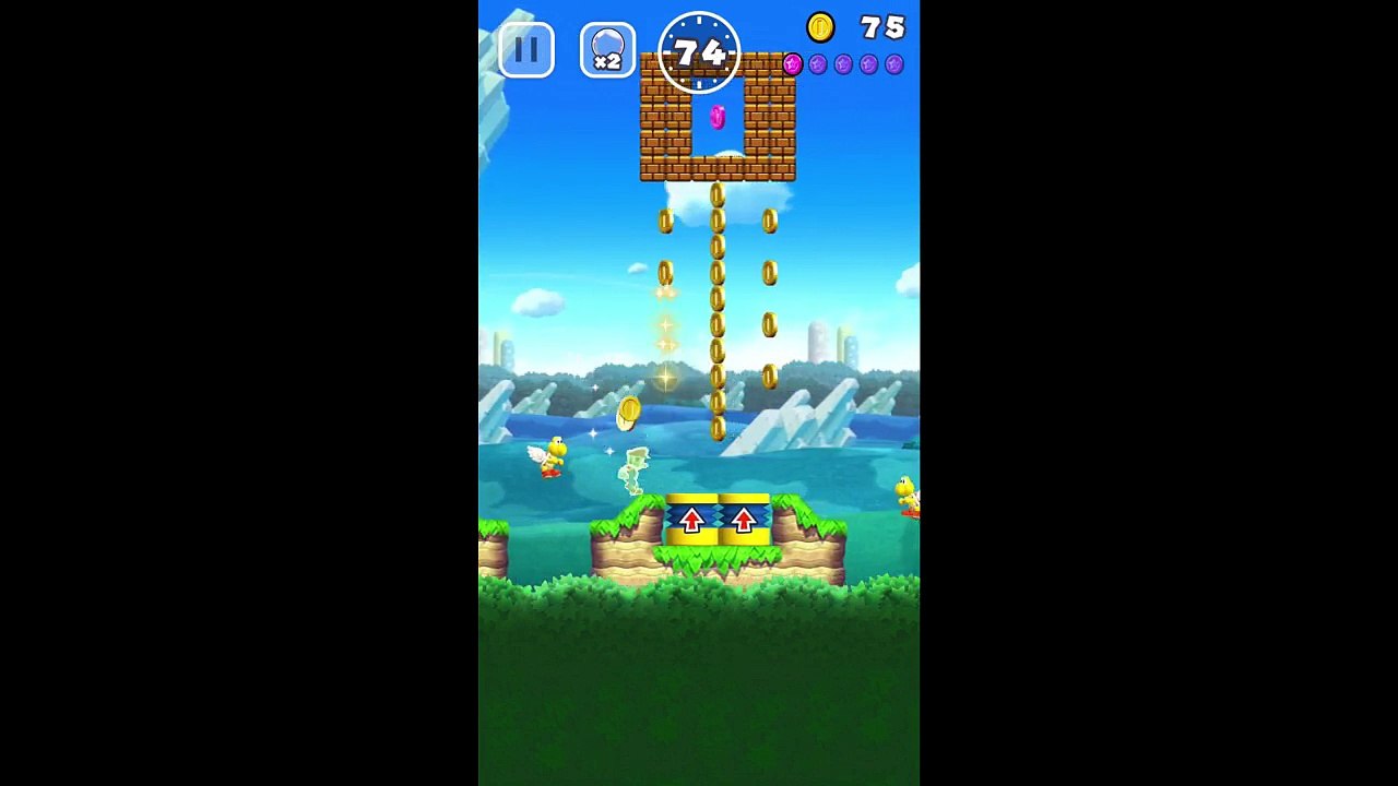 Pièces Roses 4-2 — Super Mario Run