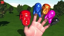 DONALD TRUMP - DINOSAUR VELOCIRAPTOR CANDY WALKING Finger Family & MORE | 3D Nursery Rhymes