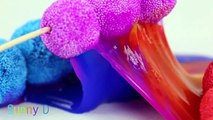 How to make color Playdoh Jello Pudding DIY Slime Gummy Ball Learn Color