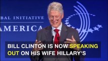 Bill Clinton blasts Comey and Russians for Hillary not winning