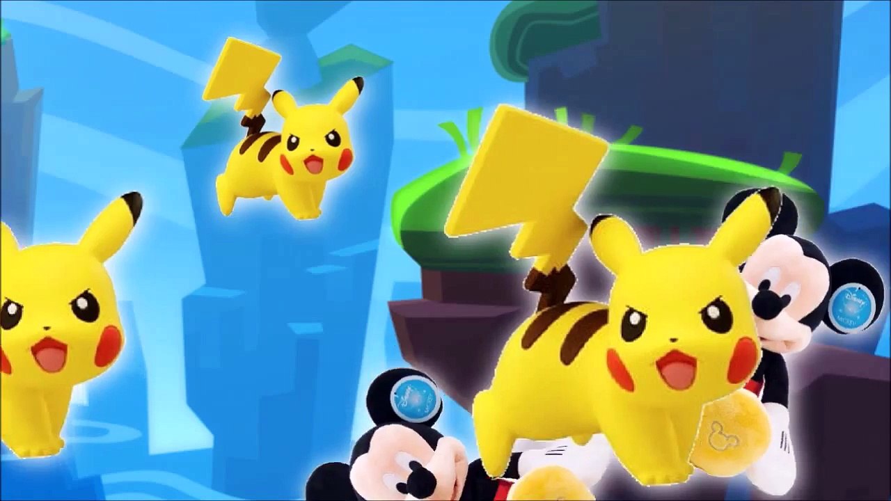 Pikachu Mickmouse Super Mario Thomas the Train Ninja Turtles Egg Surprise Animation