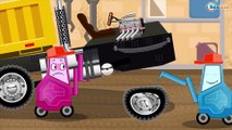 Bulldozer and Excavator Video for children | Diggers Cartoons   1 hour kids videos compilation