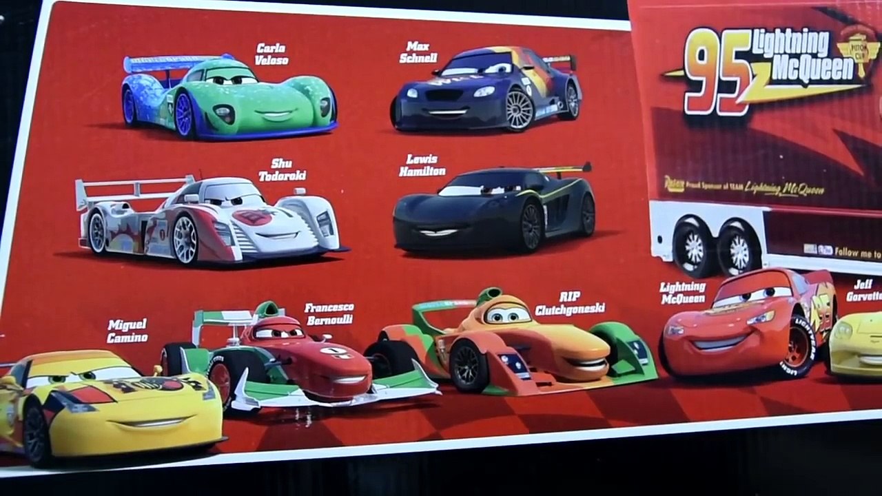 Apertura Camion Mack Cars 2 Italiano Giocattoli set 10 macchinine Episodio completo