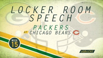 Week 15: Packers locker room speech