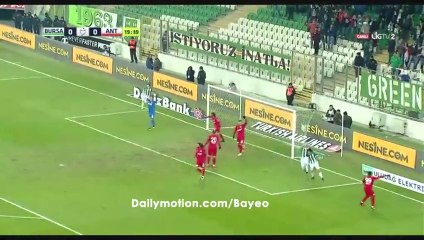 All Goals & Highlights HD - Bursaspor 2-1 Antalyaspor - 19.12.2016