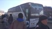 استئناف إجلاء المدنيين من أحياء حلب الشرقية