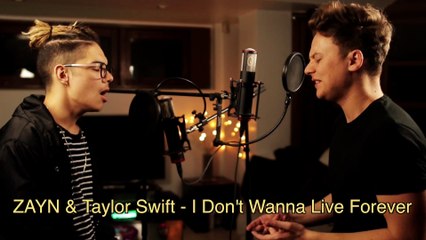 ZAYN and Taylor Swift - I Don't Wanna Live Forever (SING OFF Conor Maynard vs. William Singe)