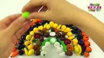 Learning Colors With Fruits and Vegetables Rainbow | Rainbow Learning With Toy Fruit and Vegetables