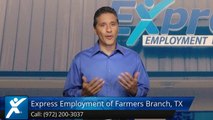Express Employment of Farmers Branch, TX |Great Five Star Review by Gabrielle W.