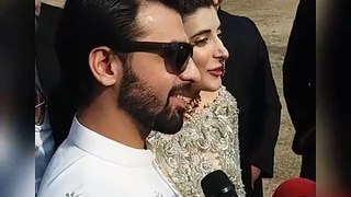 Media Asked Silly Question from Urwa Hocane and Farhan Saeed