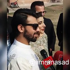 Media Asked Silly Question from Urwa Hocane and Farhan Saeed