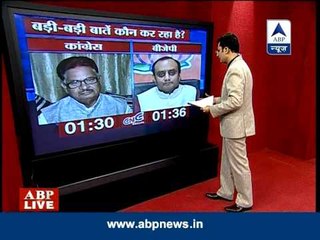 ABP LIVE Debate: Who is just talking big - Congress or BJP?