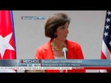 Ratifican nominación de embajadora de EUA en México