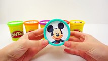 Mickey Mouse Clubhouse Looney Tunes Surprise Play-Doh Cans Surprise Eggs