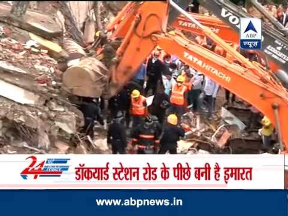 Mumbai building collapse: Rescue works continue