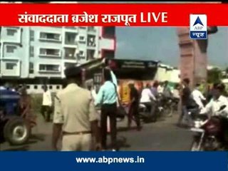 'Asaram Dwar' main gate of his ashram in Indore demolished