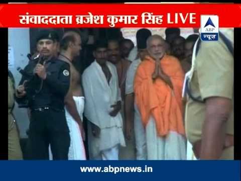 Narendra Modi in Padmanabha Swamy Temple of Kerala