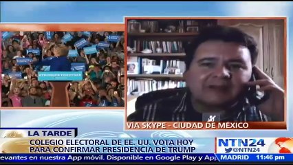 Analista político explica cómo funciona el Colegio Electoral de EE.UU.