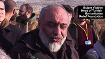 Turkish NGOs build camps inside Syria's Idlib province