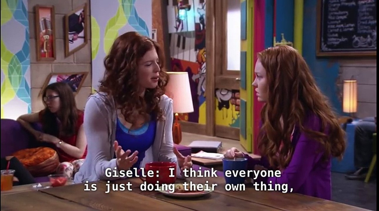 From: Lost & Found Music studios - Giselle and Clara are talking - Ep.12 S.1