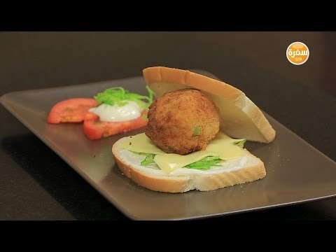 سندوتش بطاطس مهروسة بالجبنة | شريف الحطيبي