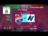 Bergamo - Bolzano 3-2 - Highlights - 10^ Giornata - Samsung Gear Volley Cup 2016/17