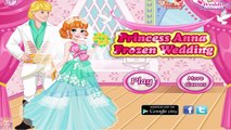 Frozen Princess Anna Wedding - Disney Princess Anna and Kristoff Wedding Day Game