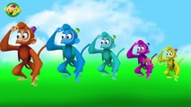 Monkey Cartoon Finger Family Nursery Finger Family Rhymes Kids World Finger Family Rhymes