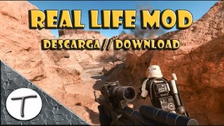 Real Life Mod Download and install notes Star Wars Battlefront (audio en español)