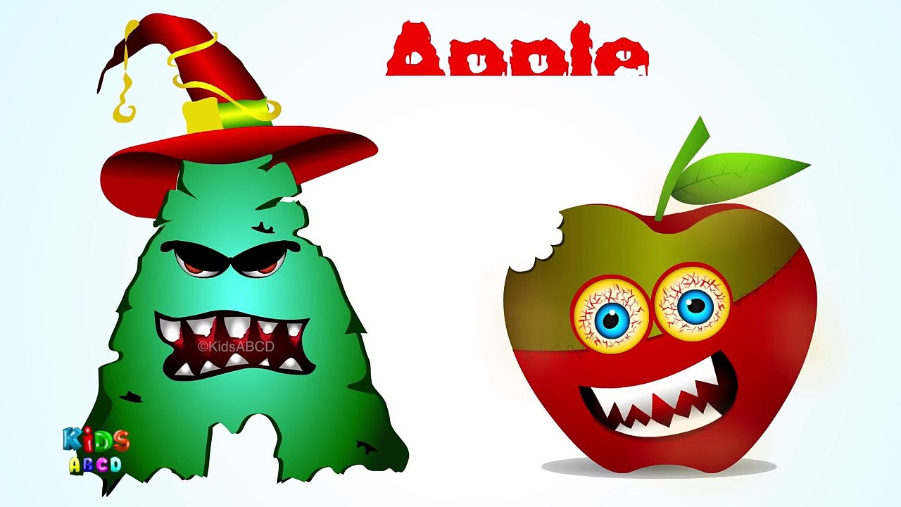 Scary Phonics Song | Scary ABC | Halloween ABC | Learning Halloween Alphabets | Halloween For Kids