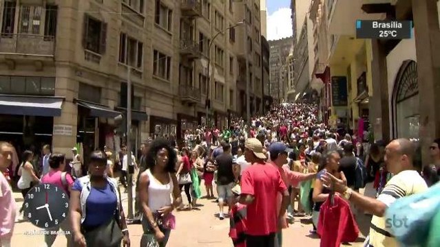 Rua 25 de março deve receber 1 milhão de pessoas por dia até o Natal