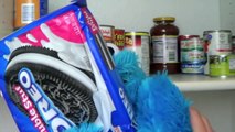 Cookie Monster Grocery Shopping Sesame Street Cookie Monster Eats Cookies, Drives, Buys Cookies