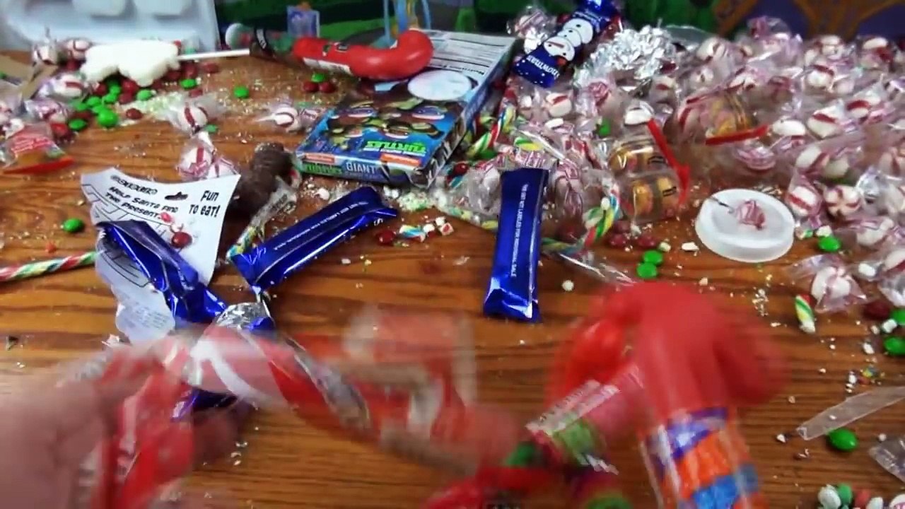 Diablo a lot of Christmas candy
