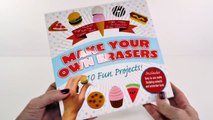 Toy Eraser Maker - How to make Erasers (Ice Cream, Burger, Watermelon) DCTC Tutorial