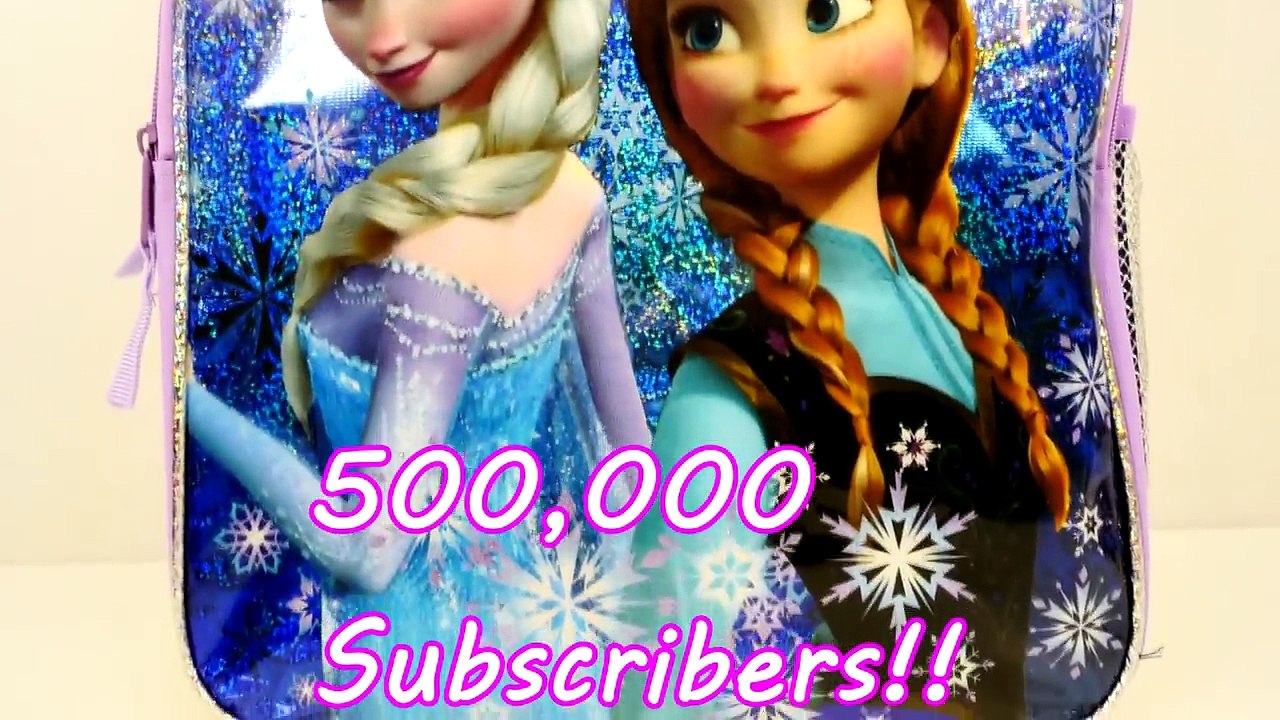 SURPRISE BACKPACK Frozen My Little Pony Hello Kitty Disney Princess Back To School Supplies