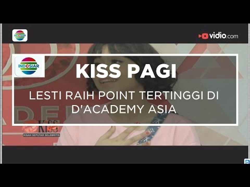 Lesti Raih Point Tertinggi di D'Academy Asia - Kiss Pagi 25/11/15