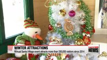Koreans try out unique winter attractions